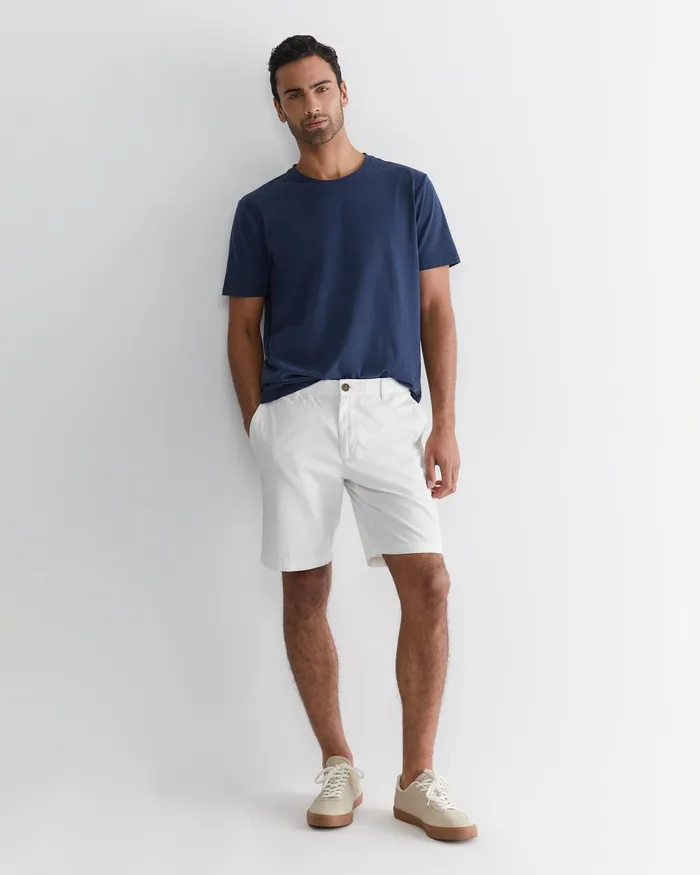 Men Sportscraft Shorts Classic Short White