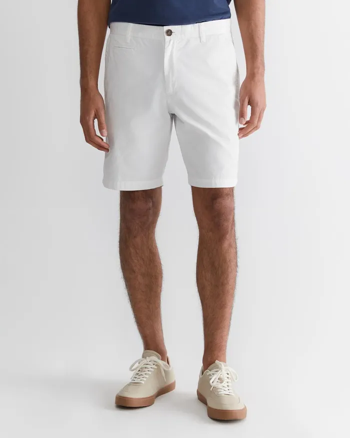 Men Sportscraft Shorts Classic Short White