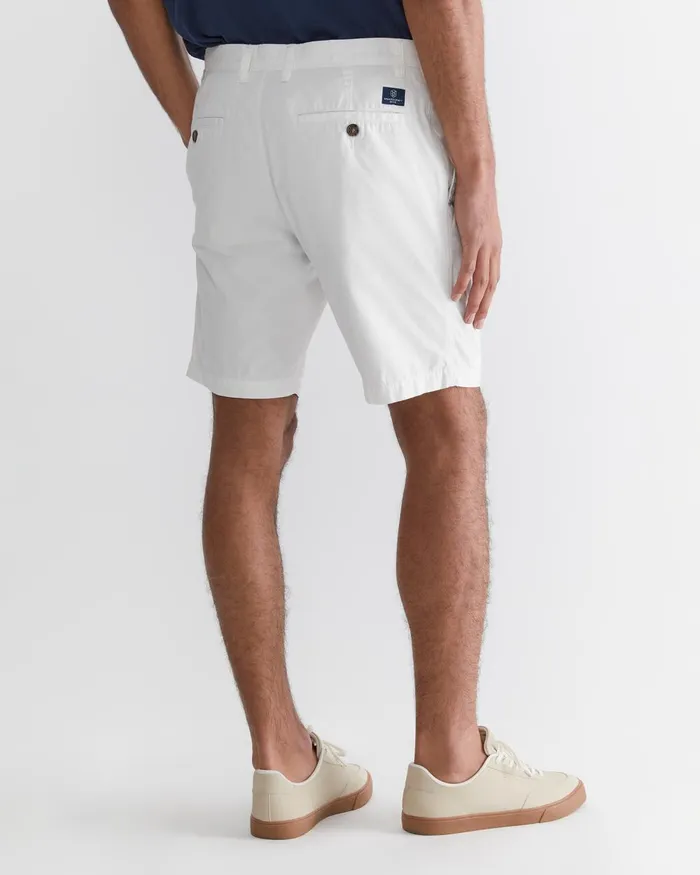 Men Sportscraft Shorts Classic Short White