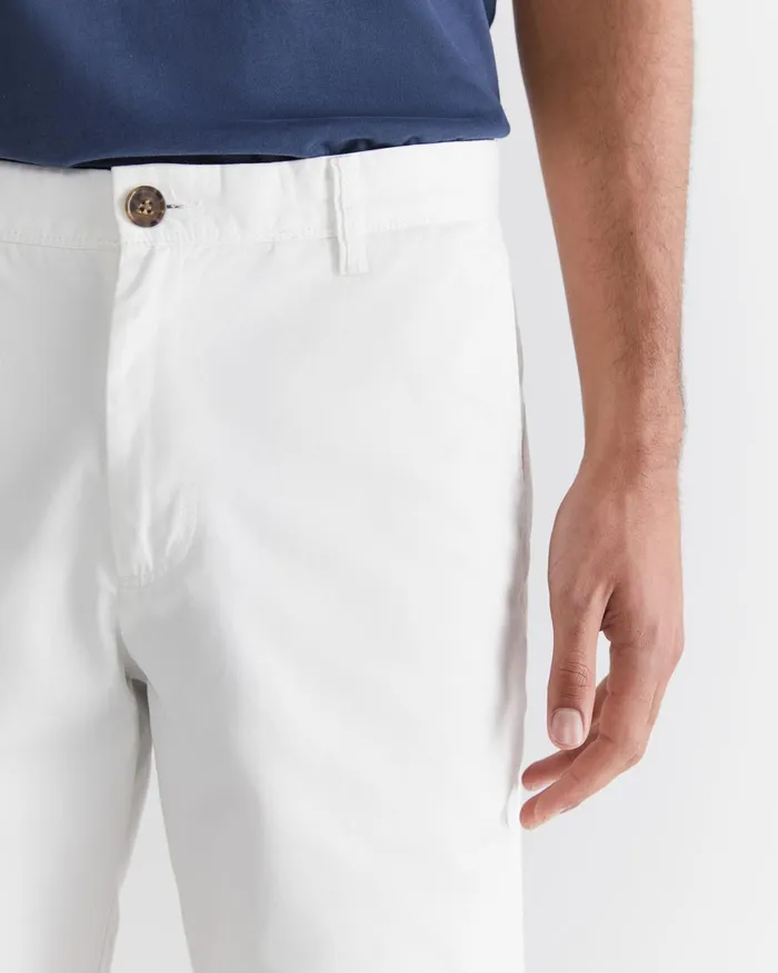 Men Sportscraft Shorts Classic Short White