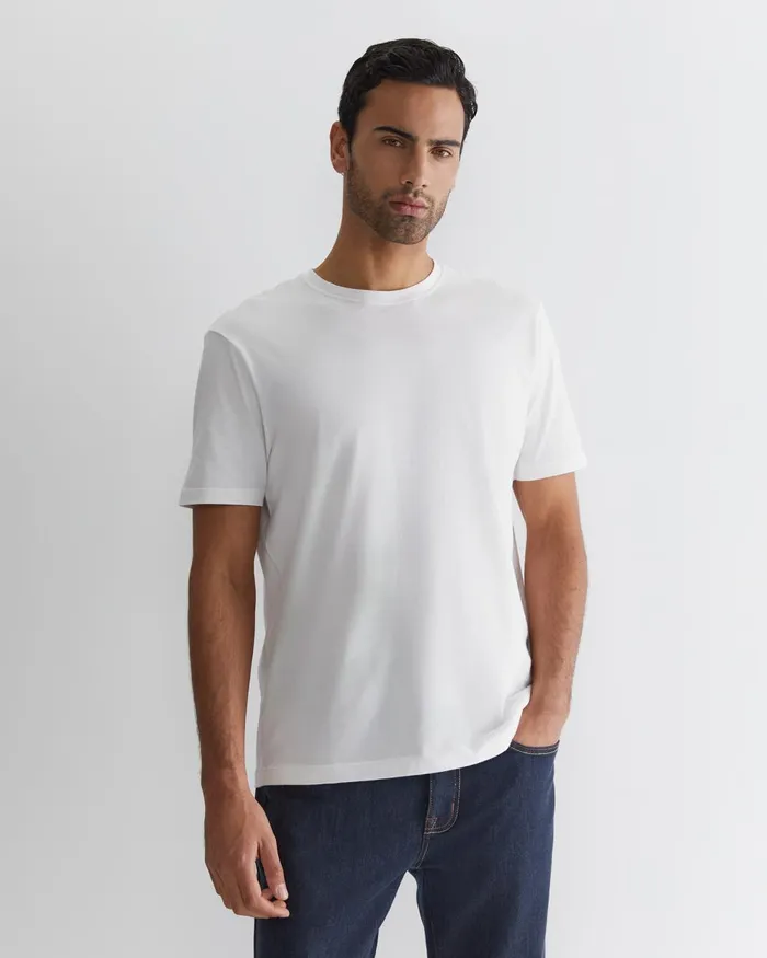Men Sportscraft TShirts and Polos Supersoft Tee White