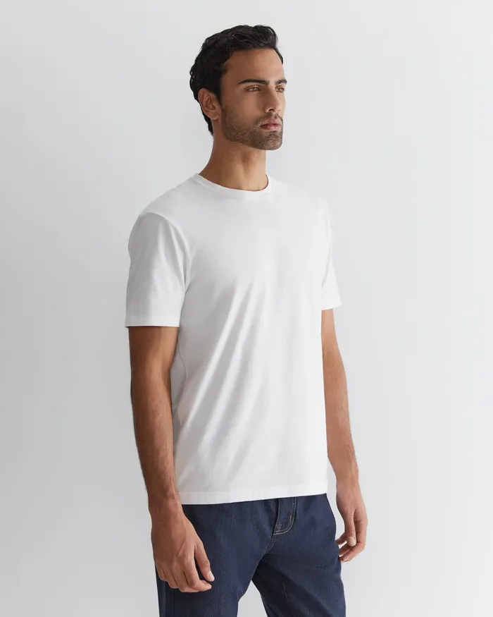 Men Sportscraft TShirts and Polos Supersoft Tee White
