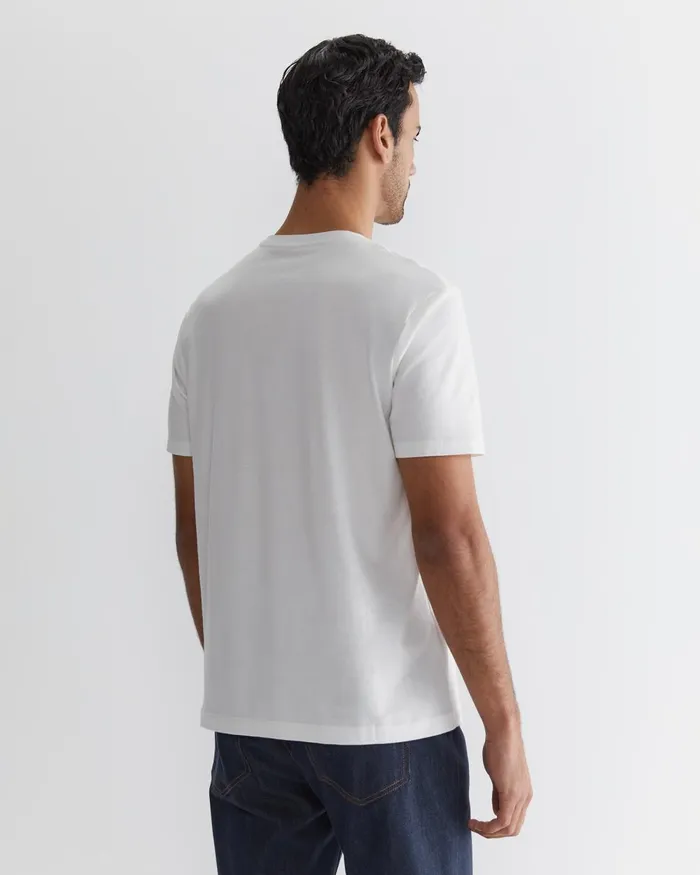 Men Sportscraft TShirts and Polos Supersoft Tee White