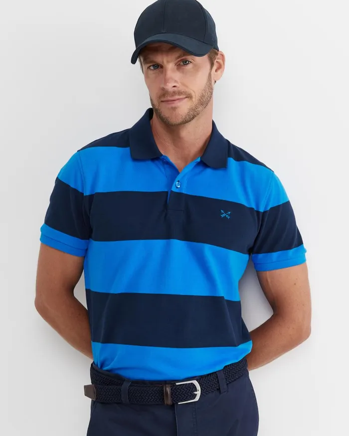Men Sportscraft TShirts and Polos Vale Polo Cobalt