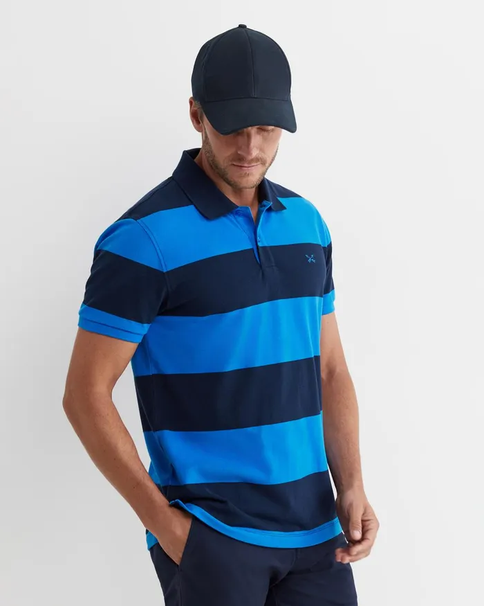 Men Sportscraft TShirts and Polos Vale Polo Cobalt