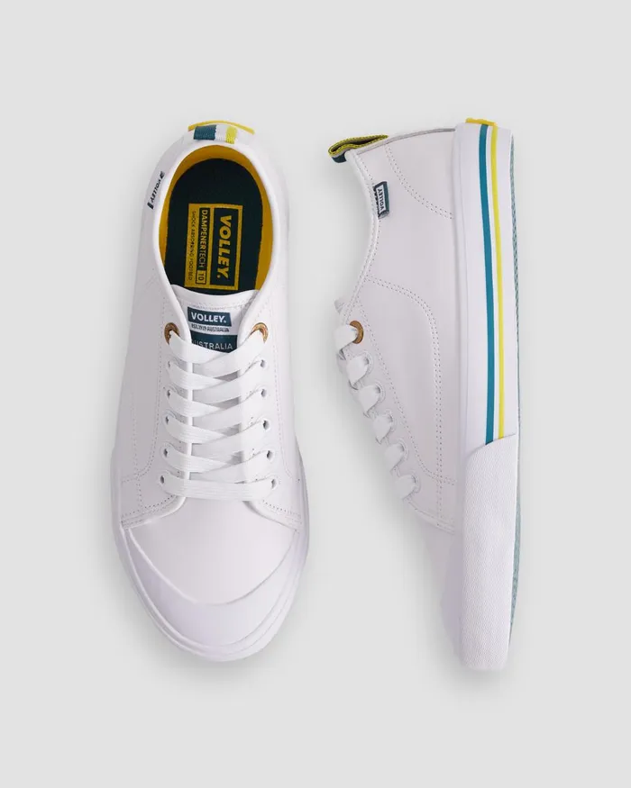 Men Sportscraft Volley Supporter Sneakers White