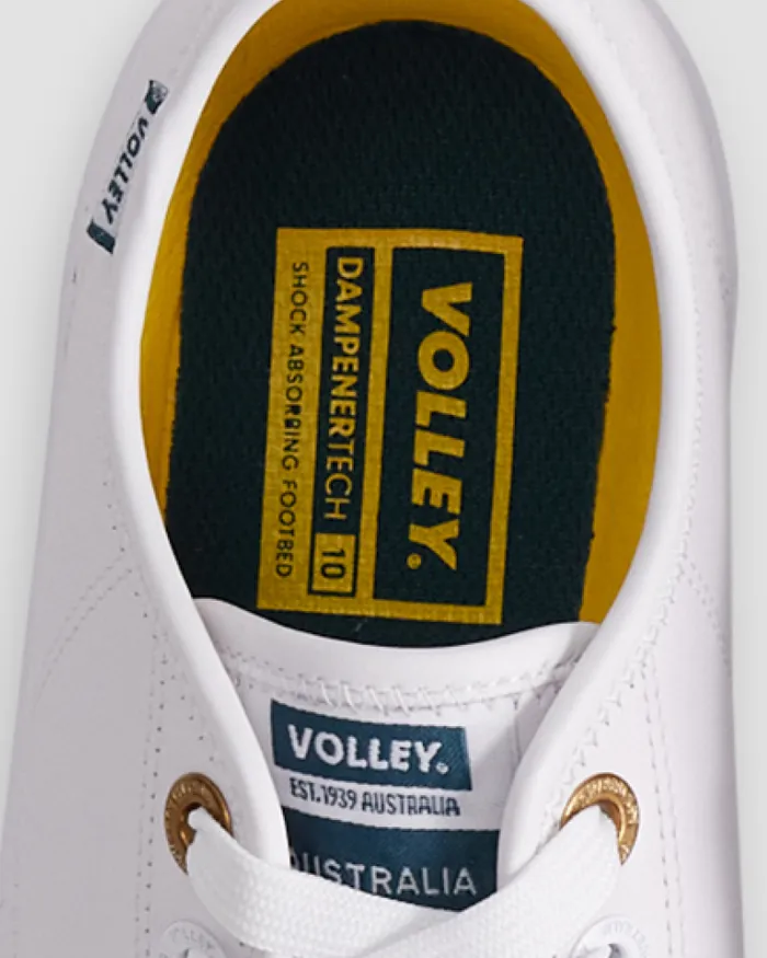 Men Sportscraft Volley Supporter Sneakers White