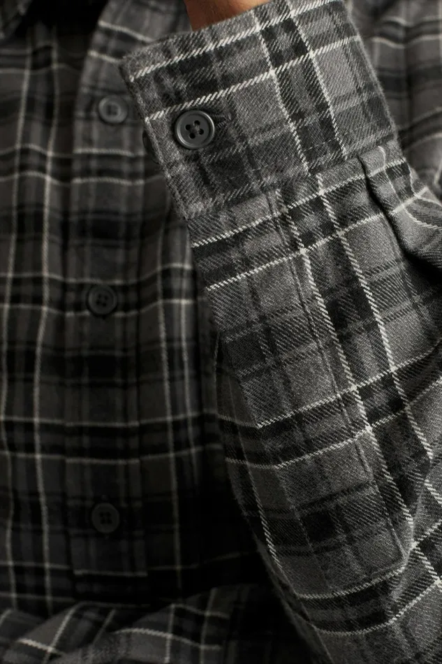 Men Stretch Flannel Shirt Cody Plaid Bonobos Casual Shirts