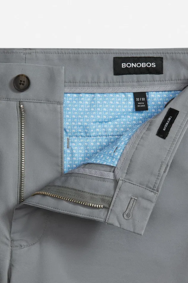 Men Stretch Lightweight Chino Shorts Nickel Bonobos Chino Shorts