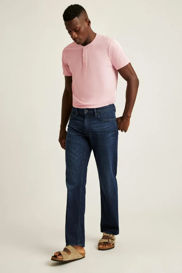 Men Stretch Lightweight Jeans Dark Wash Bonobos Jeans