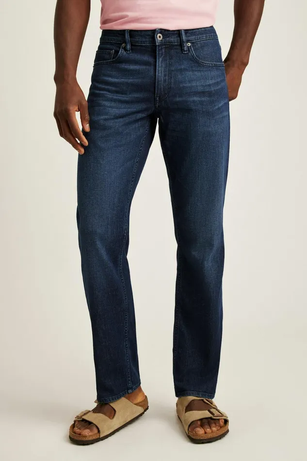 Men Stretch Lightweight Jeans Dark Wash Bonobos Jeans