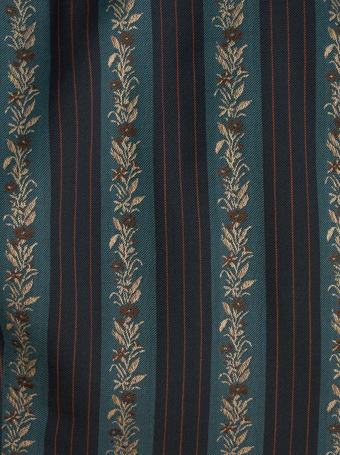 Men Striped DoubleBreasted Jacquard Jacket Etro Jackets