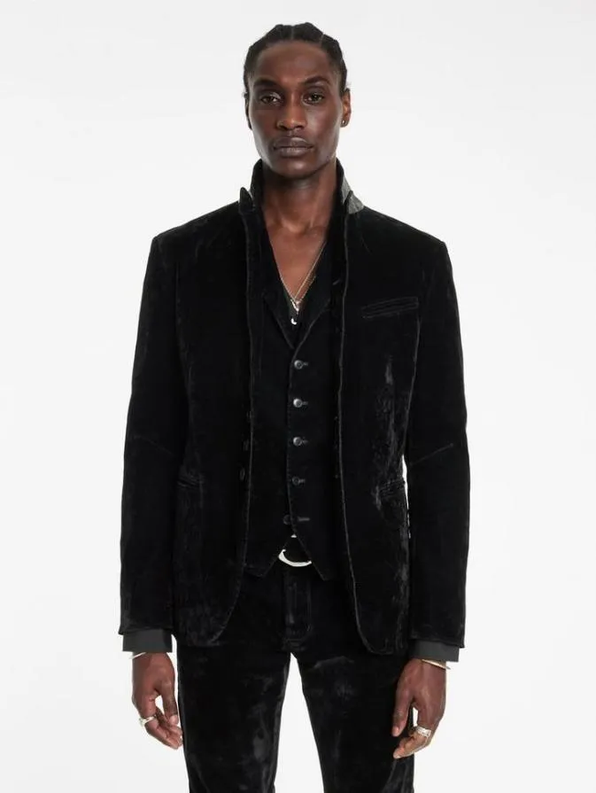Men Suit Jackets John Varvatos WOODWARD JACKET Black