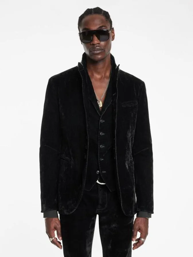 Men Suit Jackets John Varvatos WOODWARD JACKET Black