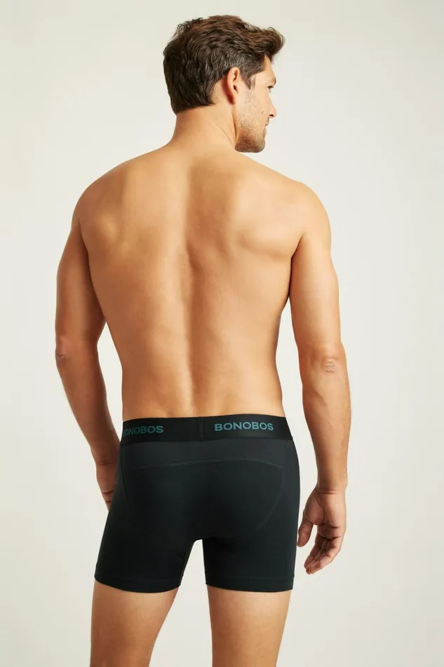 Men Supersoft Underwear Black Bonobos Socks and Underwear