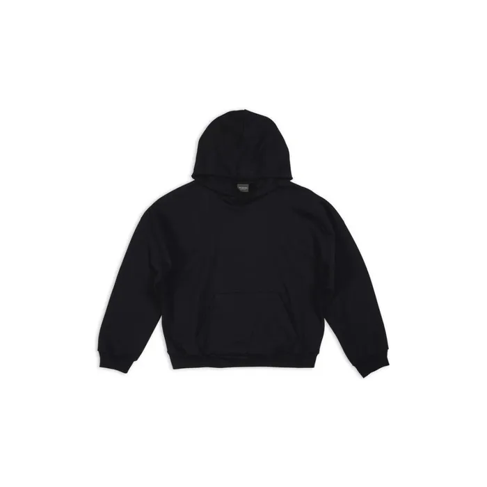 Men Sweatshirts and Hoodies Balenciaga Hoodie Medium Fit In Black