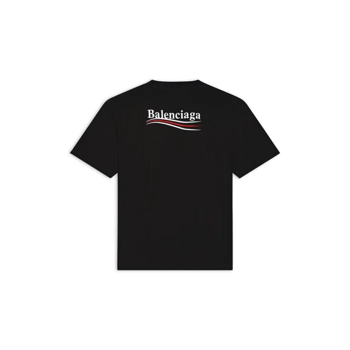 Men Tshirts Balenciaga Political Campaign Tshirt Large Fit In Black
