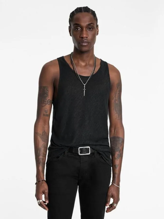 Men TShirts John Varvatos BROOME TANK Black