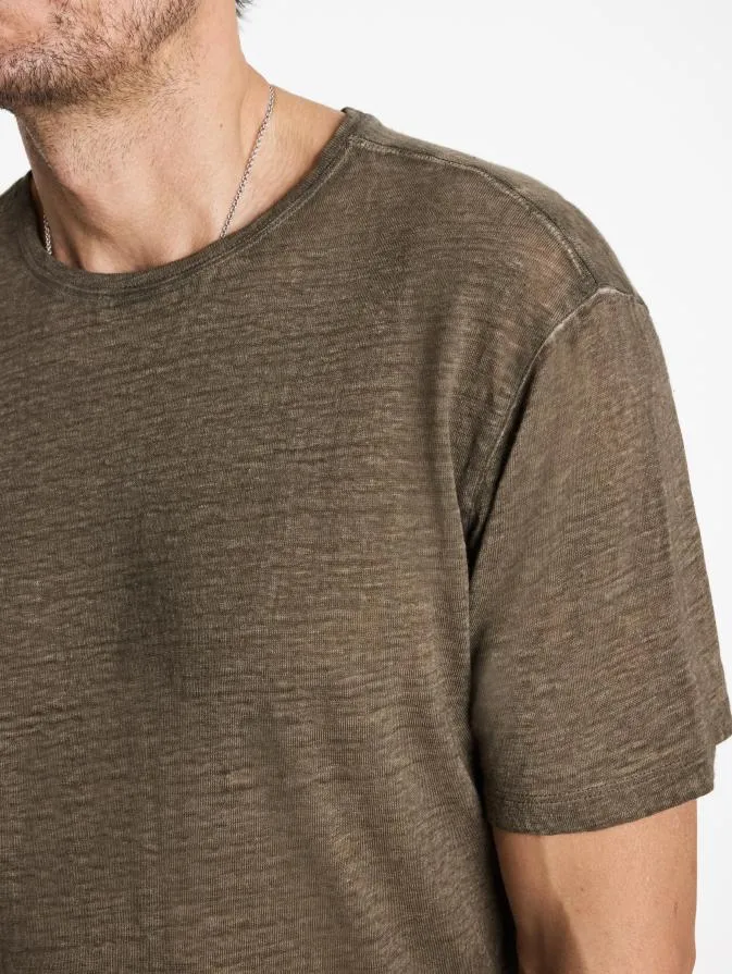 Men TShirts John Varvatos MOTT CREW Teakwood