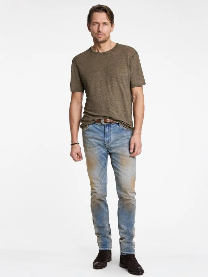 Men TShirts John Varvatos MOTT CREW Teakwood