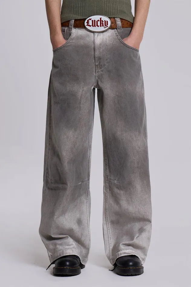 Men Tar Wash Colossus Jeans Jaded London Colossus Jeans