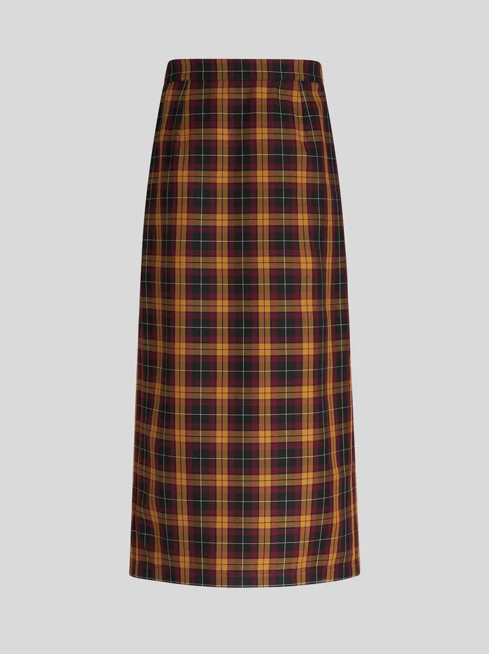 Men Tartan Kilt Etro Trousers