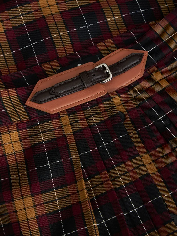 Men Tartan Kilt Etro Trousers