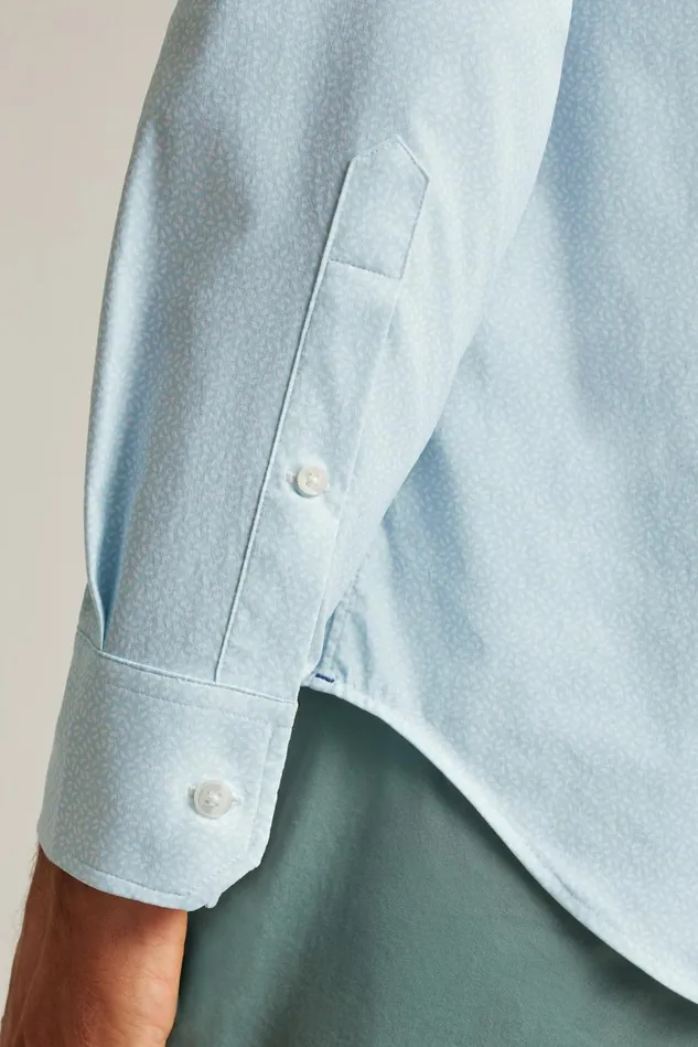 Men Tech Button Down Shirt Spun Sugar Geo Bonobos Casual Shirts