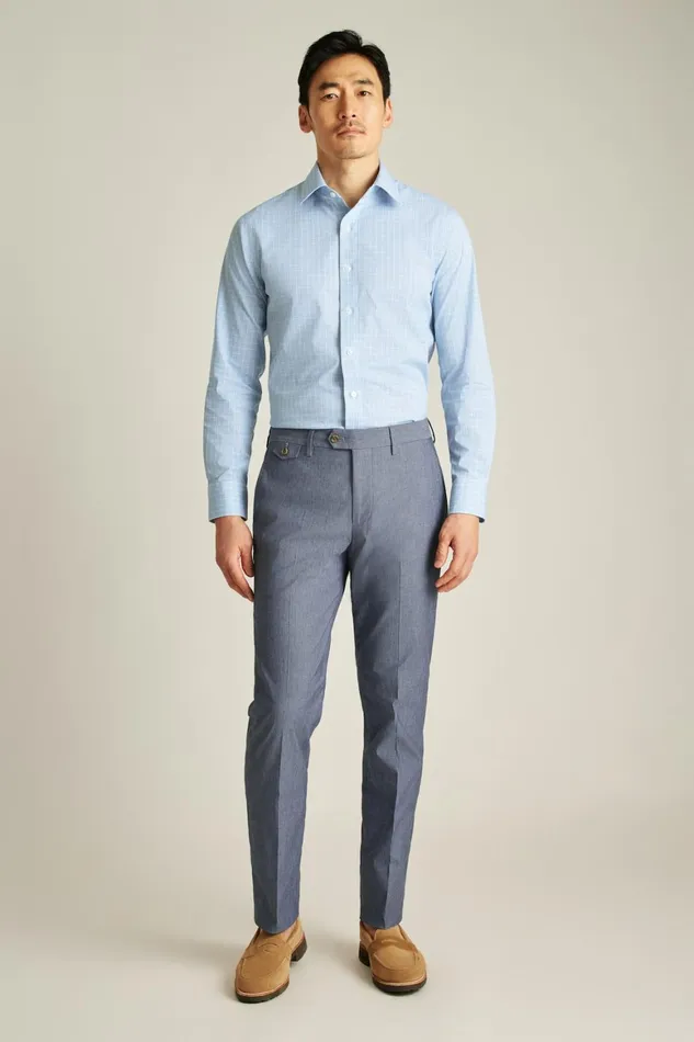 Men The Desk To Dinner Shirt Blue Edison Plaid Bonobos Business Casual Shirts Men The Desk To Dinner Shirt Blue Edison Plaid Bonobos Business Casual Shirts
