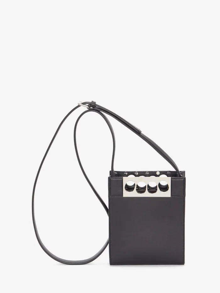 Men Totes Alexander McQueen The Grip Mini Tote Bag Black