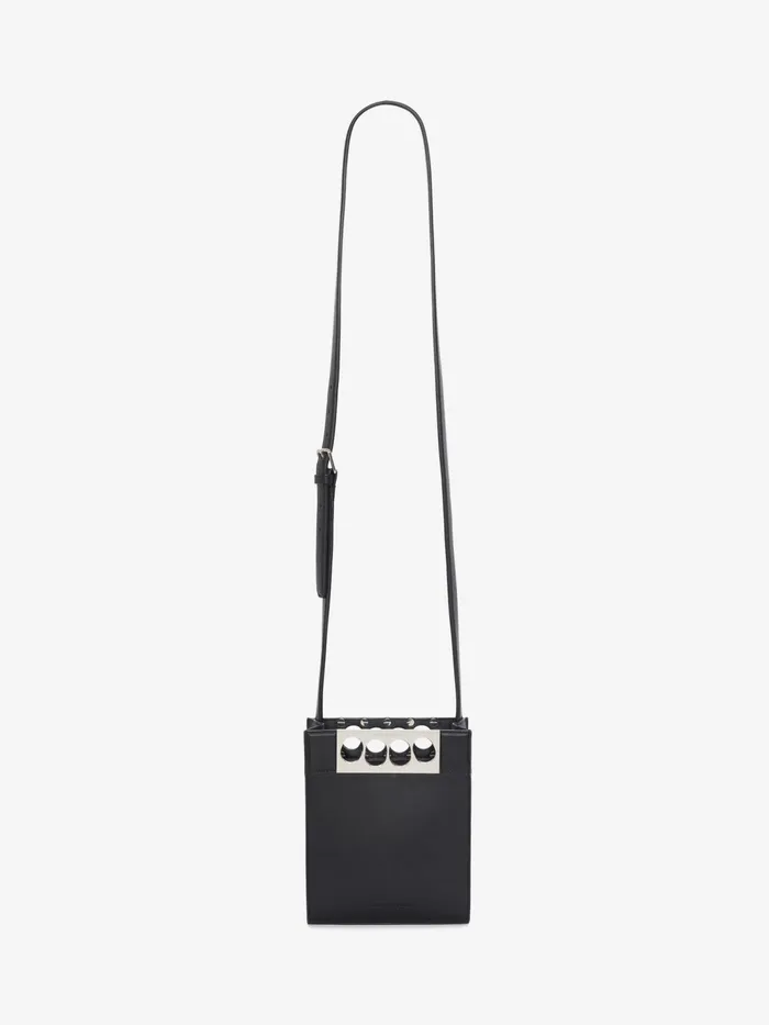 Men Totes Alexander McQueen The Grip Mini Tote Bag Black