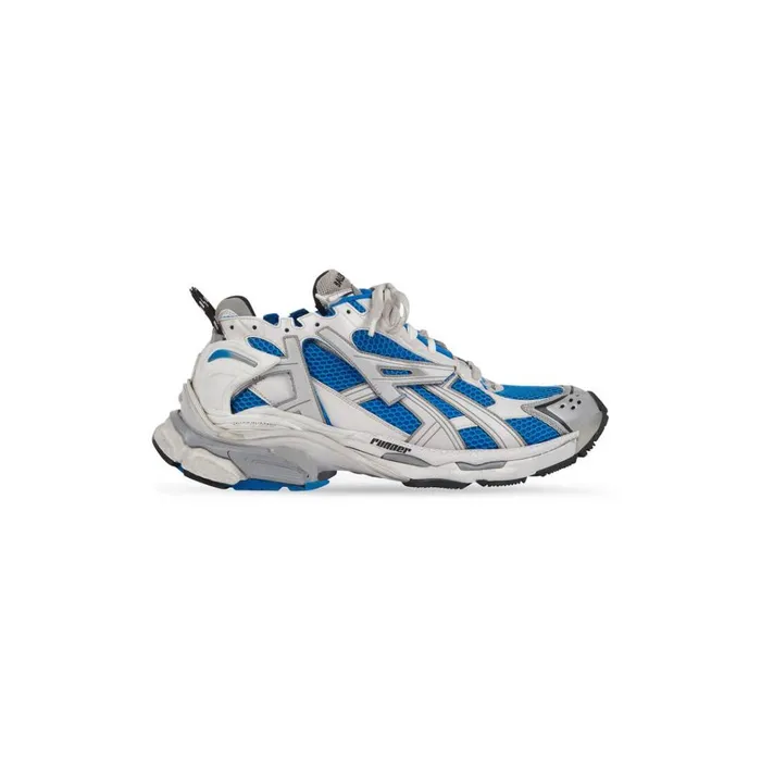 Men Trainers Balenciaga Runner Trainers In Blue