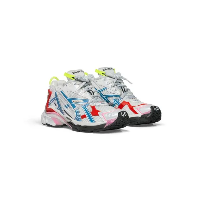 Men Trainers Balenciaga Runner Trainers In White