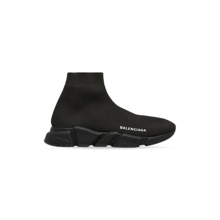 Men Trainers Balenciaga Speed Recycled Knit Trainers In Black