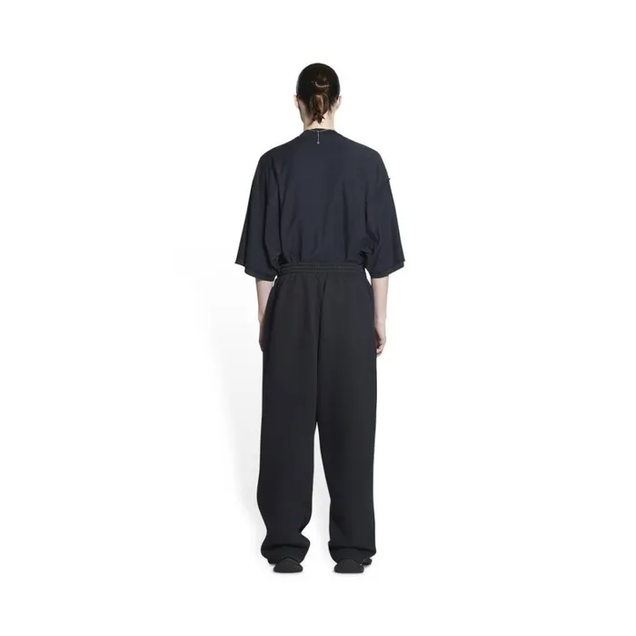 Men Trousers Balenciaga Baggy Jogging Pants In Black