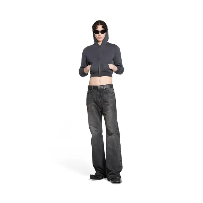 Men Trousers Balenciaga Flared Trousers In Black
