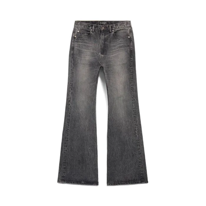 Men Trousers Balenciaga Flared Trousers In Black