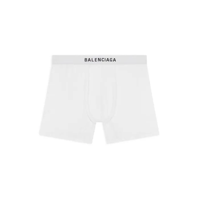 Men Underwear and Swimwear Balenciaga Boxer Briefs In White