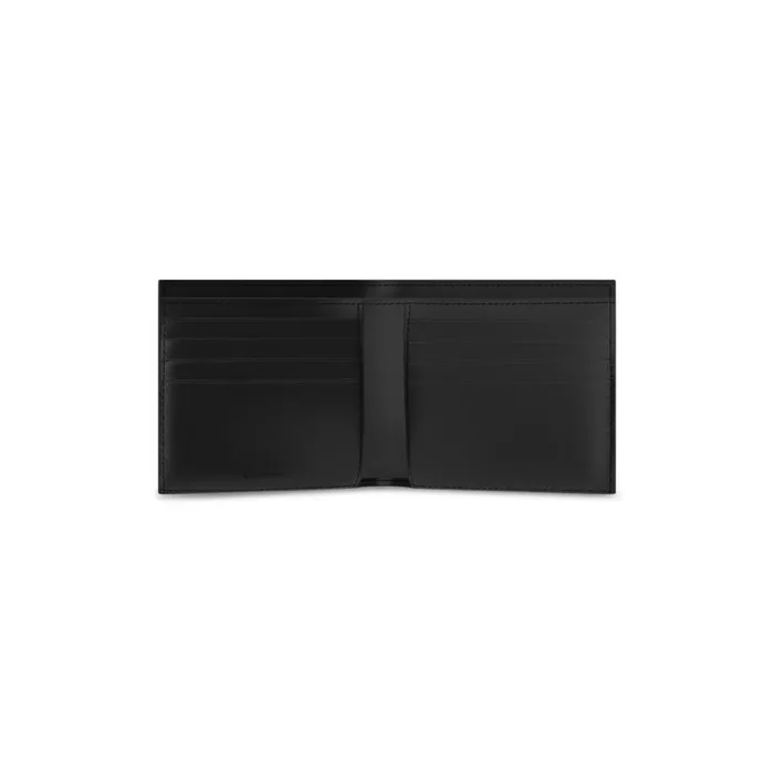 Men Wallets Balenciaga Car Square Folded Wallet In Black