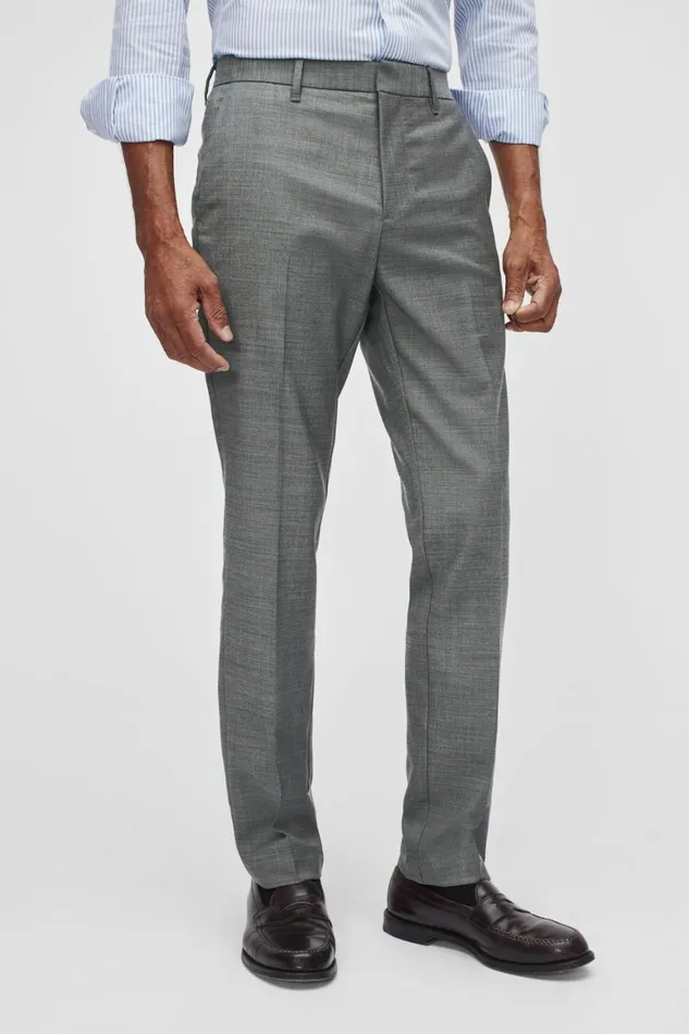 Men Washable Wool Dress Pants Medium Grey Bonobos Dress Pants