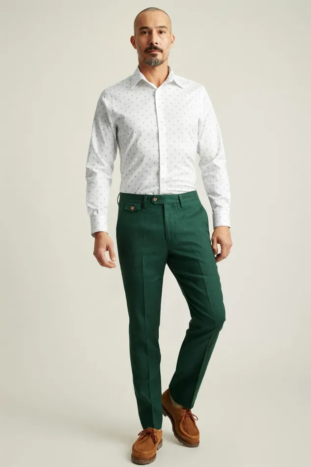 Men Weekday Warrior Dress Shirt Olive Branch Bonobos Business Casual Shirts