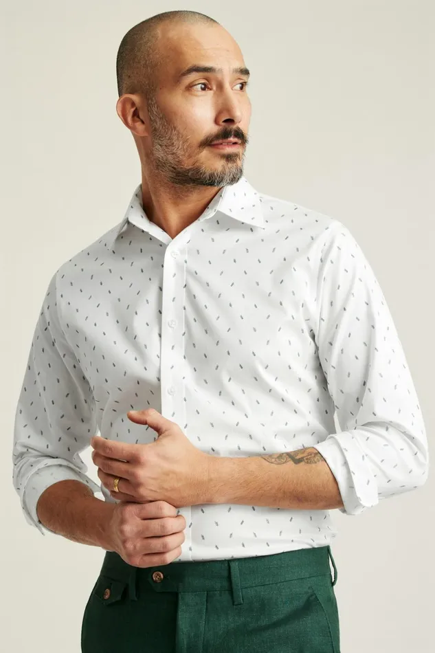 Men Weekday Warrior Dress Shirt Olive Branch Bonobos Business Casual Shirts