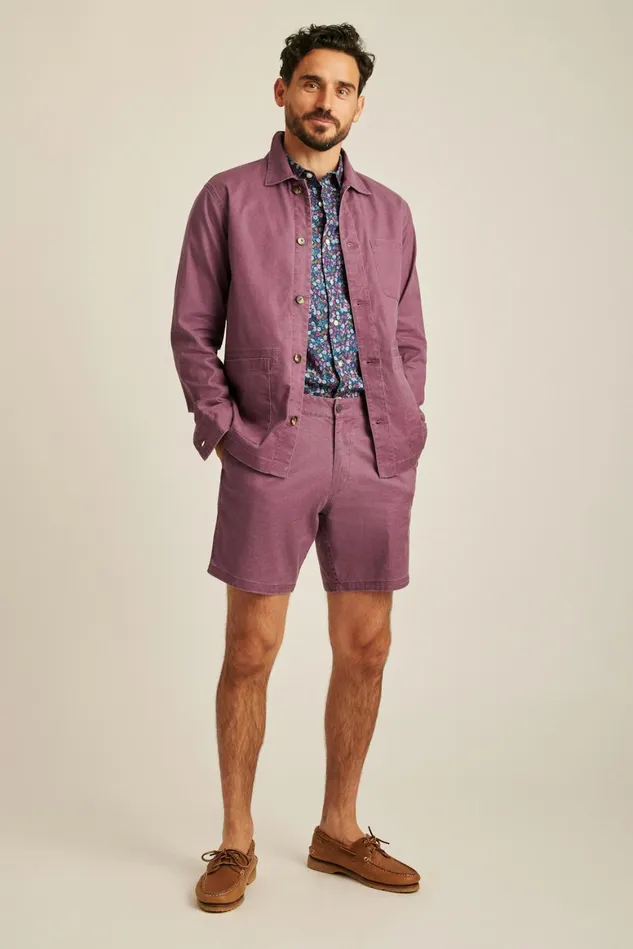 Men Weekend Chino Shorts Burnt Plum Bonobos Chino Shorts
