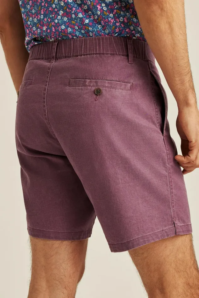 Men Weekend Chino Shorts Burnt Plum Bonobos Chino Shorts