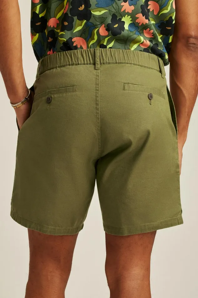 Men Weekend Chino Shorts Olive Branch Bonobos Chino Shorts