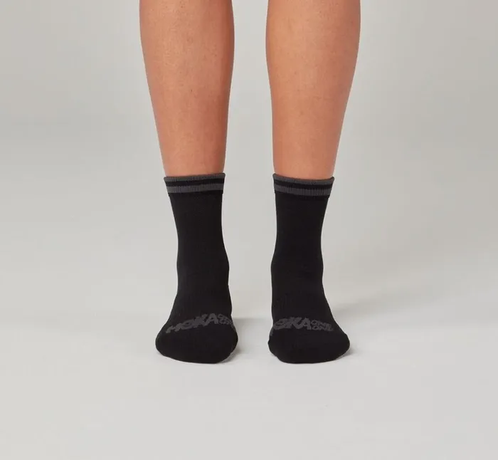 MenWomen All Gender Performance Crew Sock Black HOKA ONE ONE Socks