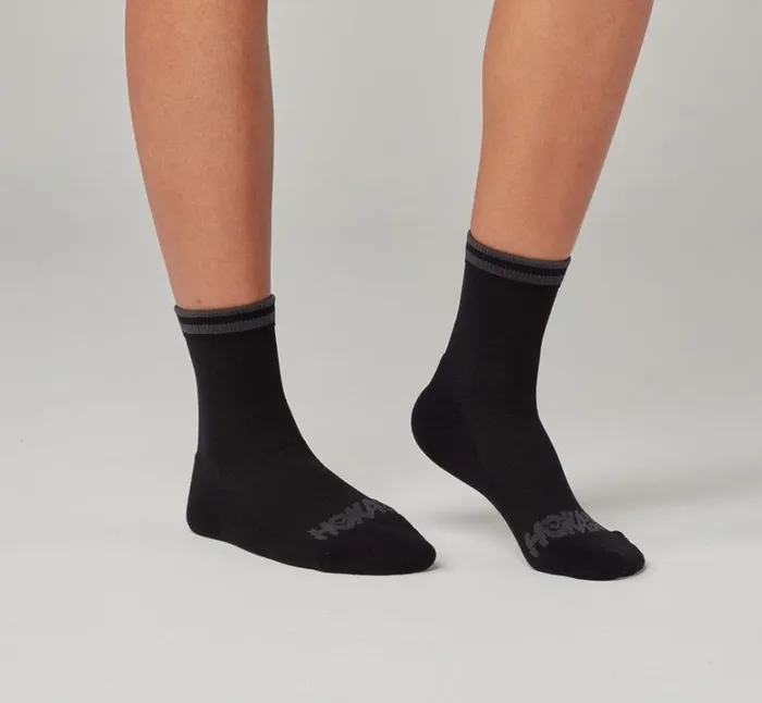 MenWomen All Gender Performance Crew Sock Black HOKA ONE ONE Socks