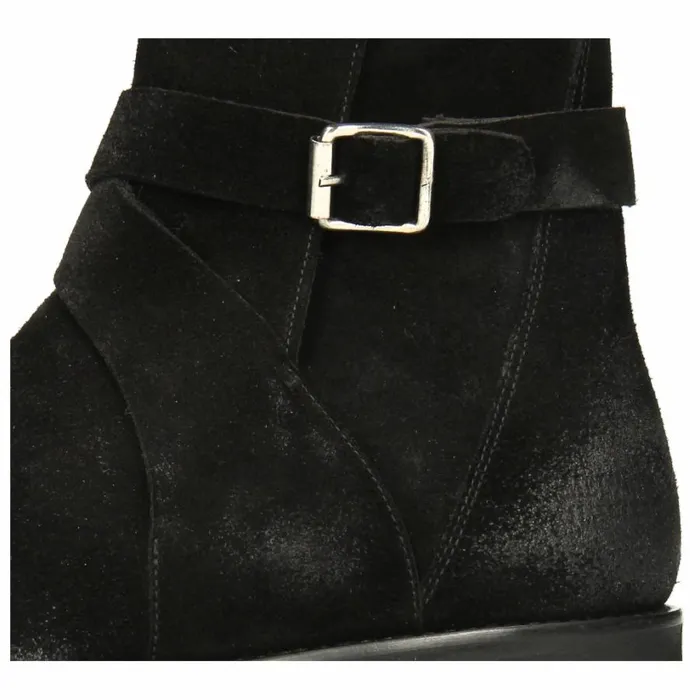 Mens Ankle Boots Melvin and Hamilton Clark 48 Black