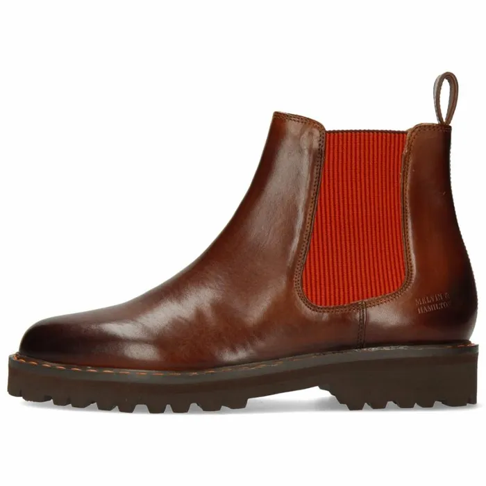 Mens Ankle Boots Melvin and Hamilton Dexter 2R Brown