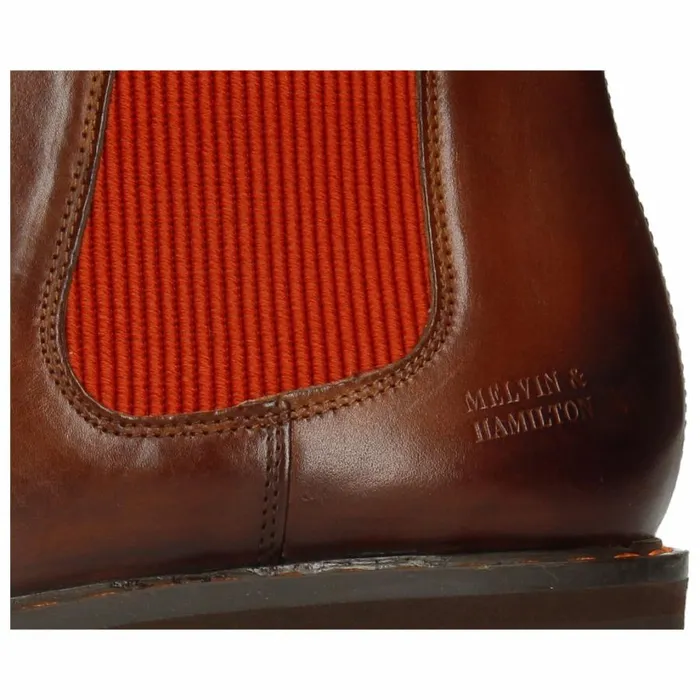 Mens Ankle Boots Melvin and Hamilton Dexter 2R Brown